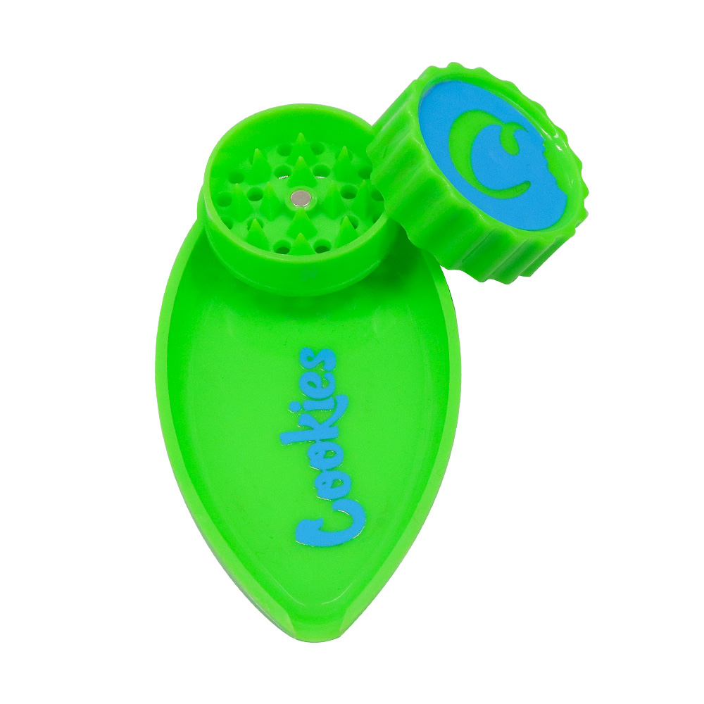 เครื่องบดสมุนไพร ที่บดสมุนไพร Cookies Premium Tray Grinders & Rolling