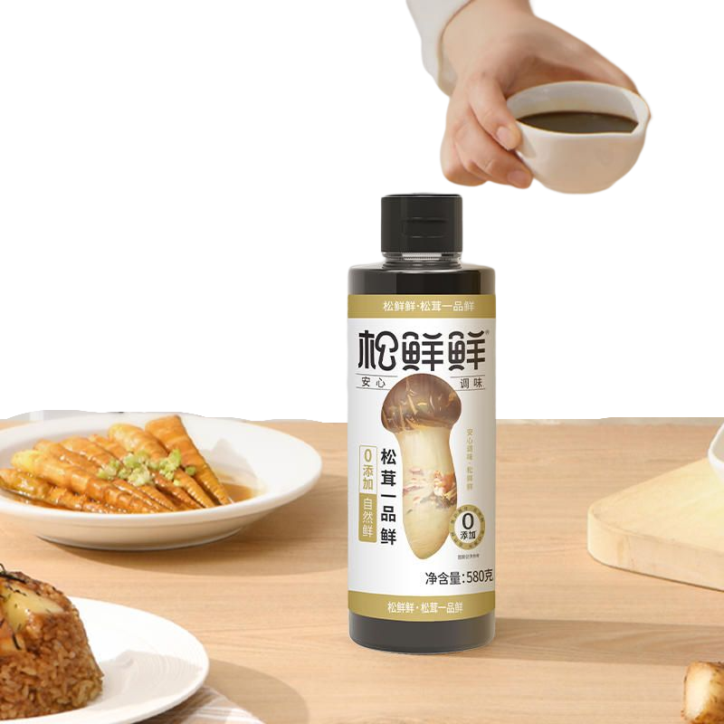 China Imported Song Xian Xian Premium Tricholoma Matsutake Soya Sauce