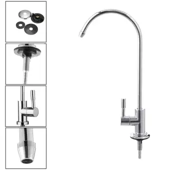 1 4 Inch Chrome Drinking Water Filter Faucet Reverse Osmosis Sink