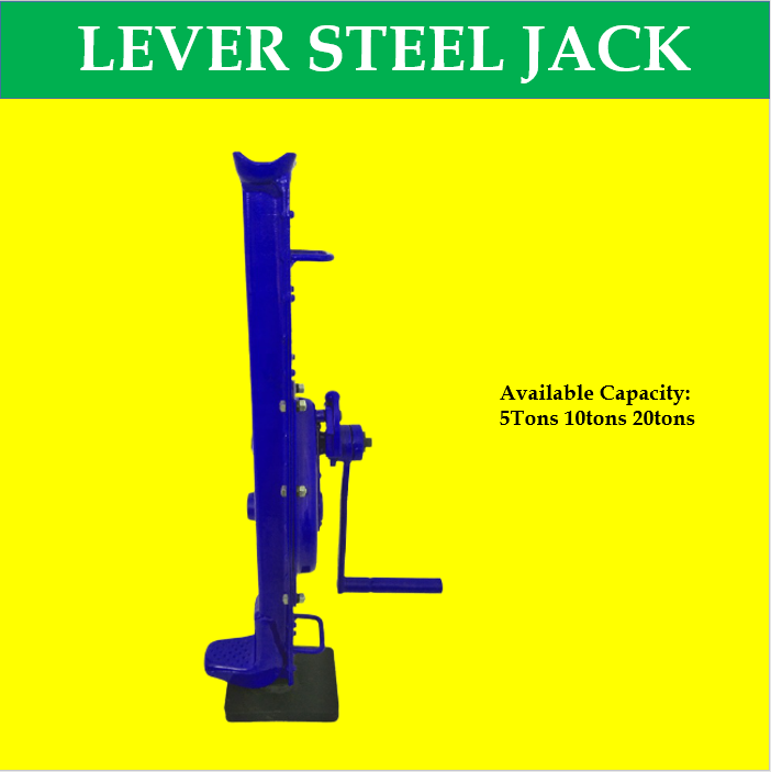 MAGO 5T20T Lever Steel Jack manual handle mechanical jack rack screw