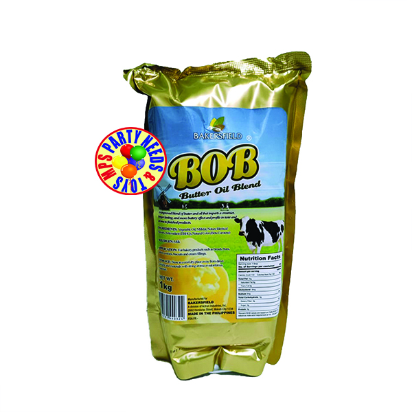1 Kilo Bakersfield BOB Butter Oil Blend - Exp:FEB.2024- Oil for cooking ...