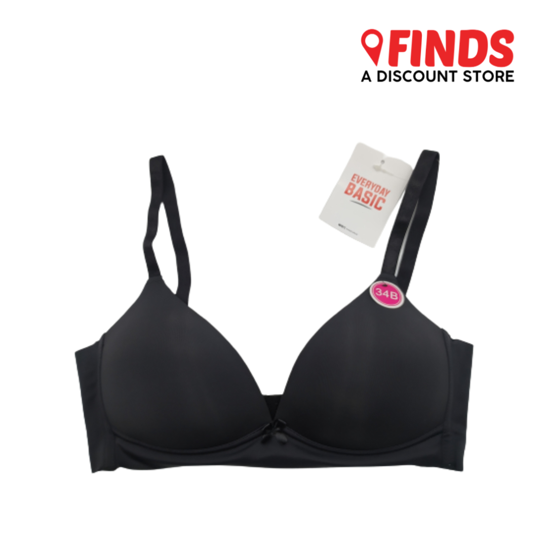 Ladies Everyday Basic NonWire Bra R1905 Charcoal Findph Lazada PH