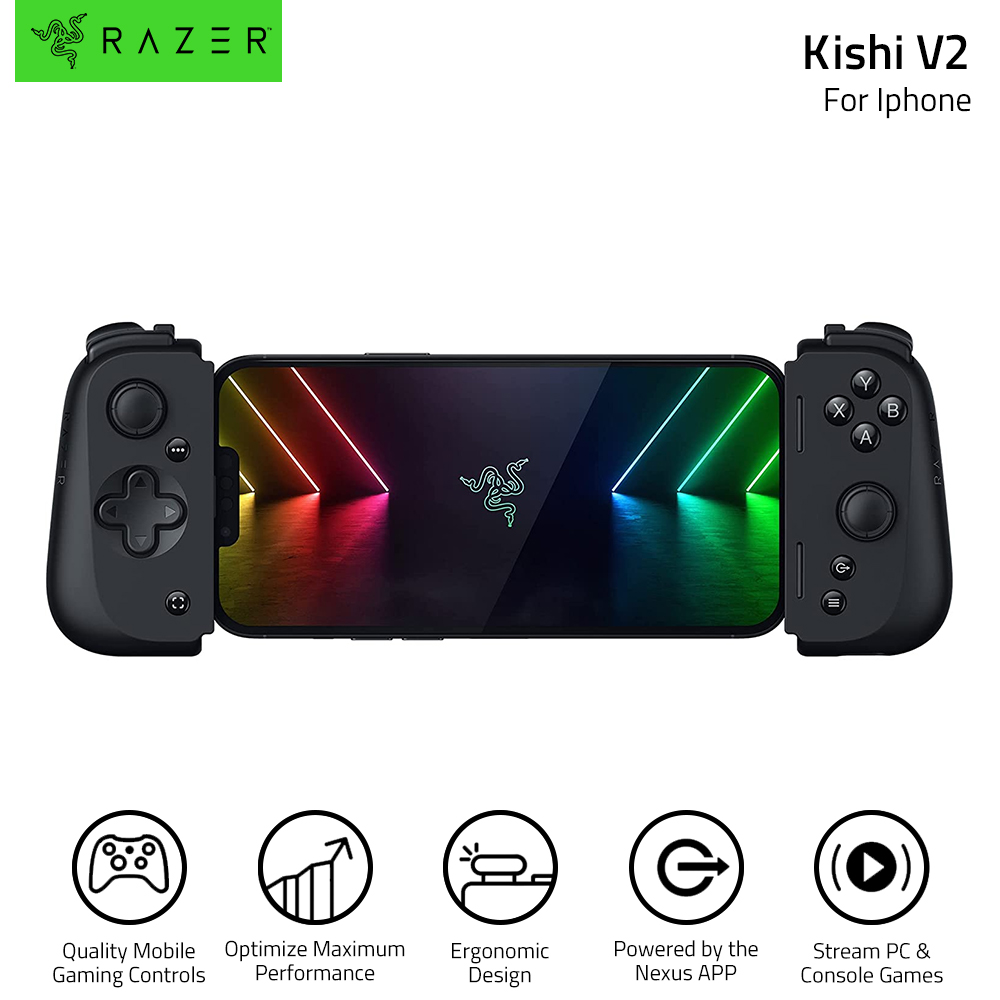 Razer Kishi V2 Universal Mobile Gaming Controller for iPhone FRML