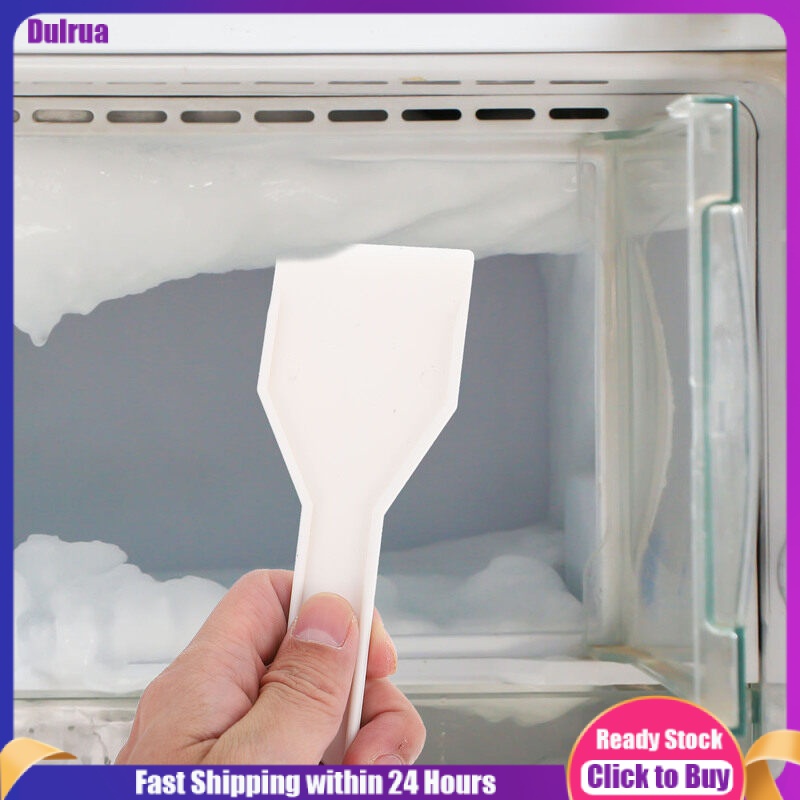 Fancy Fridge Ice Scraper, Stainless Steel Freezer Ice Remover Shovel, Household Kitchen Gadget Refrigerator Defrosting Spatula Pink, Size: 17