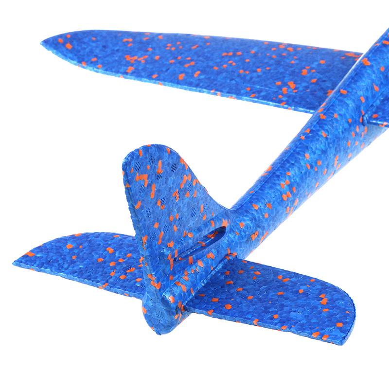 Electric Foam Plane Glider Hand Throw Airplane with LED Light Automatic Flight Planes Outdoor Kids Toys for Children Boys Gifts - 26