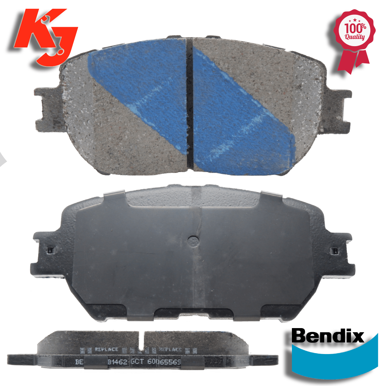 BENDIX BRAKE PADS DB1462 GCT FRONT SET FOR TOYOTA CAMRY 20022006