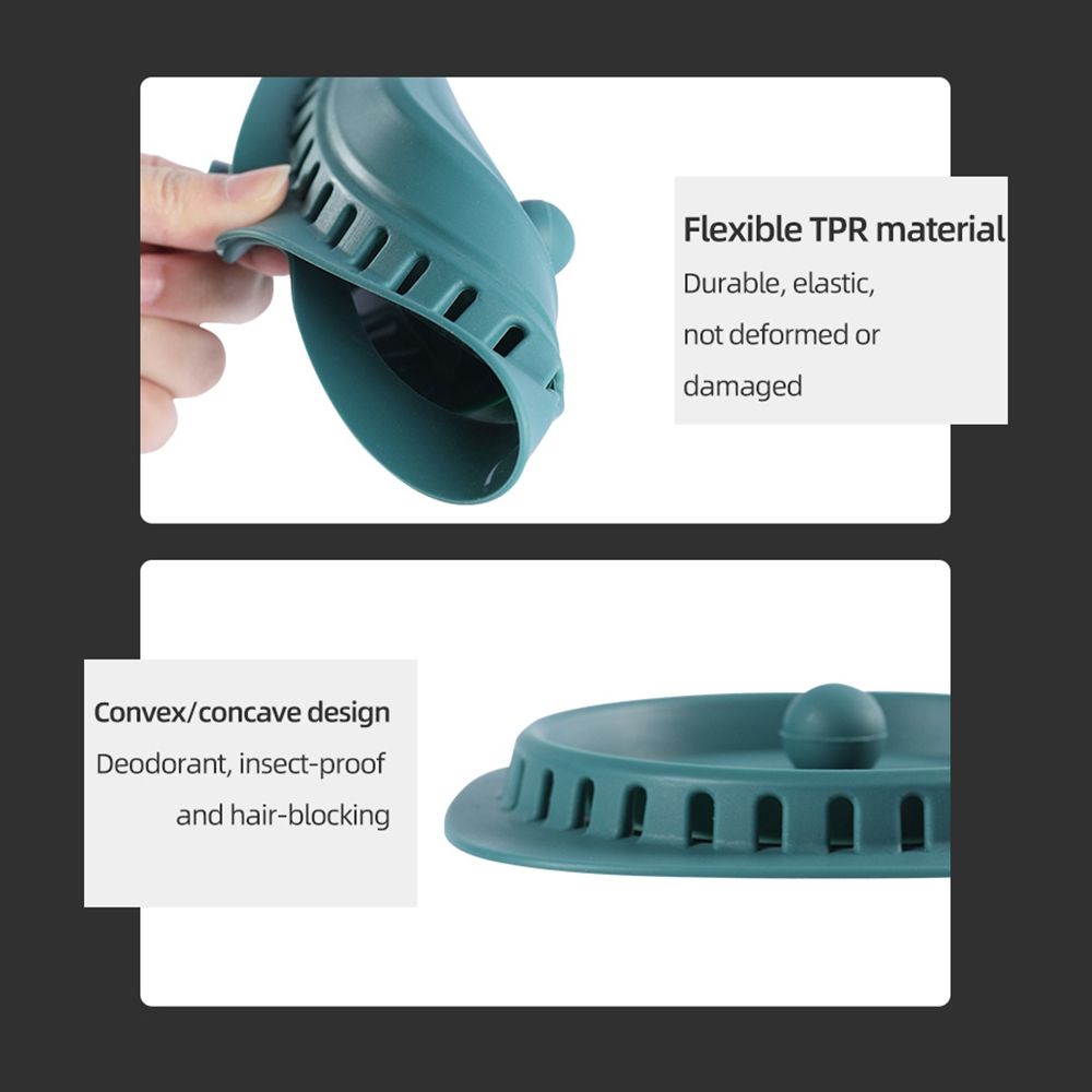 PUNTA Deodorant Multifunction Sealing Plug for Shower Room Floor Drain Cap Sewer Filter Drain-Floor Bathroom Hair Catcher Bathroom Accessories Floor Drain Cover Drain Cover Drain Plug