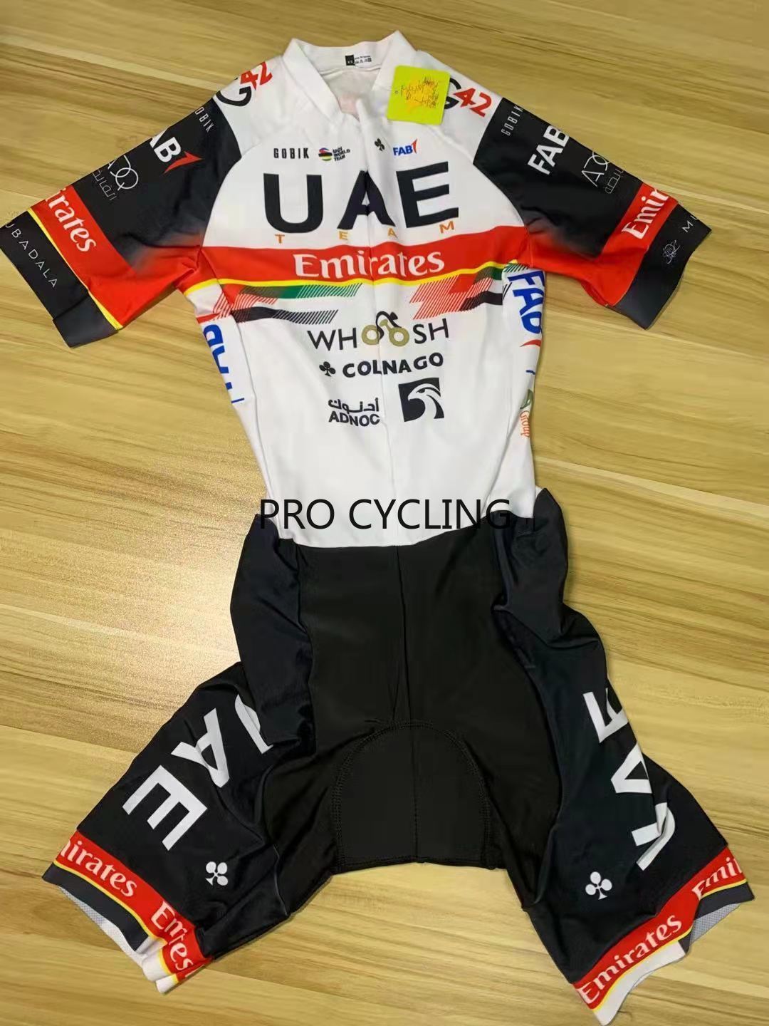 (Powerband)UAE TEAM CYCLING Trisuit JERSEY Onesuit Cycling Jersey 20D ...
