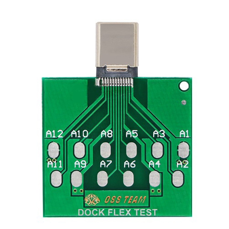 3Pcs Micro-USB Dock Flex Test Board for iPhone 13 12 11 Android Phone U2 Battery Power Charging Dock Flex Testing Tool
