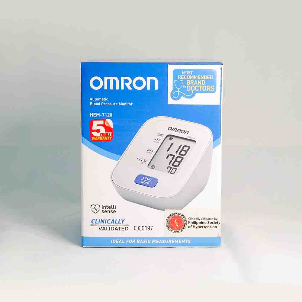 Omron HEM7120 Automatic Blood Pressure Monitor Lazada PH