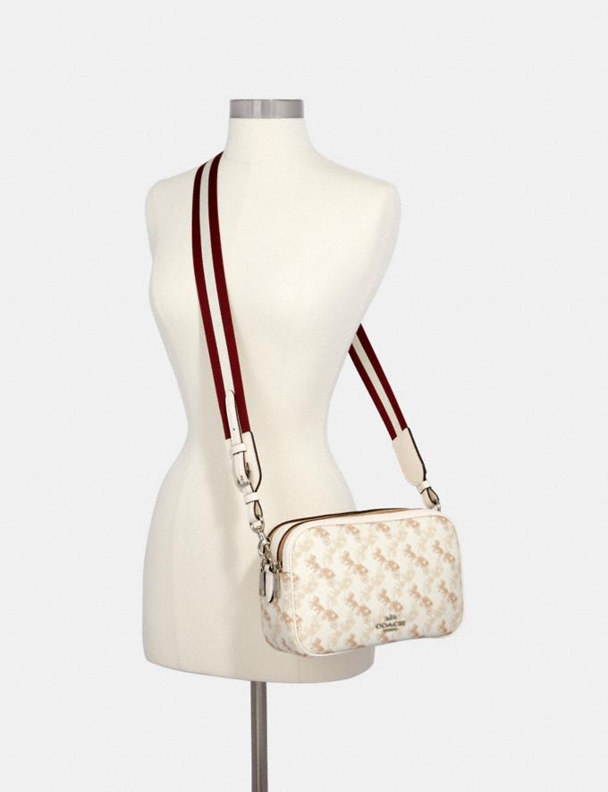 coach jes backpack with horse and carriage print