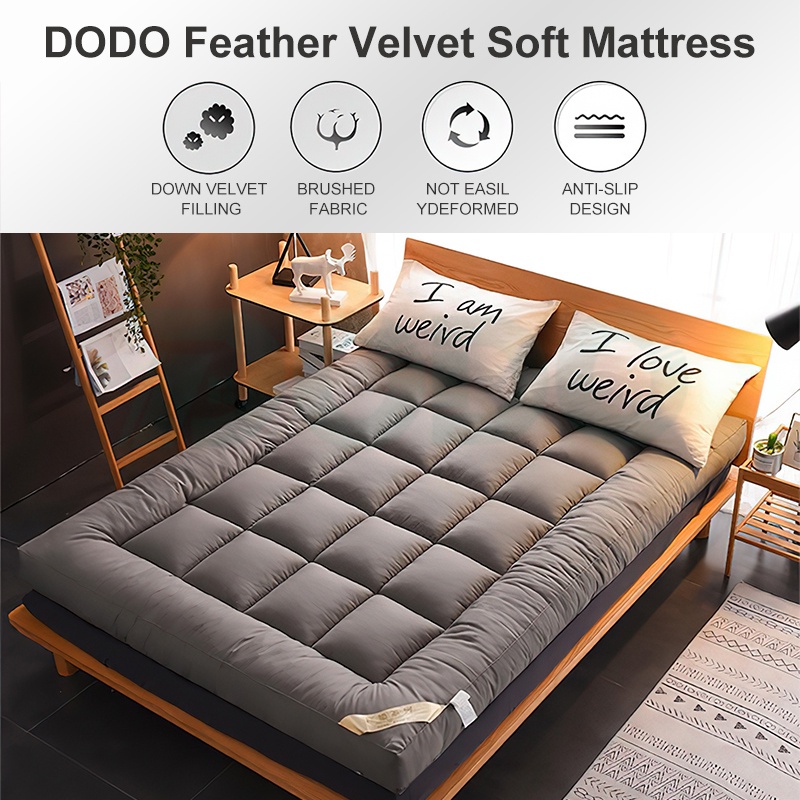 feather velvet mattress