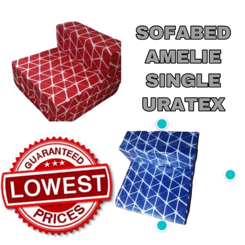 Uratex Amelie Sofa bed cheapest Price Lazada PH