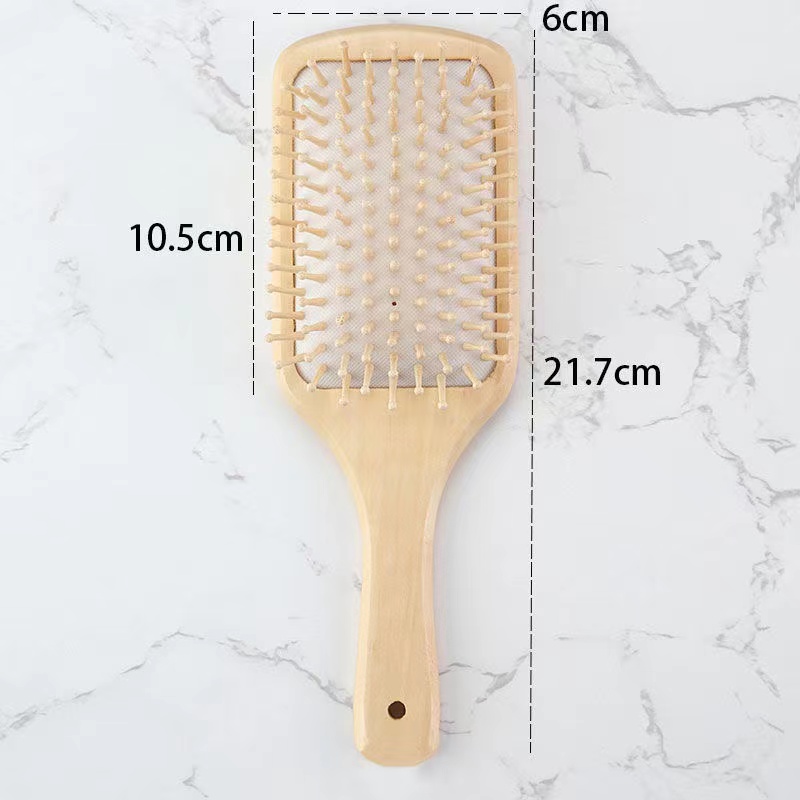 Healthy Wooden Paddle Hair Brush Lazada PH