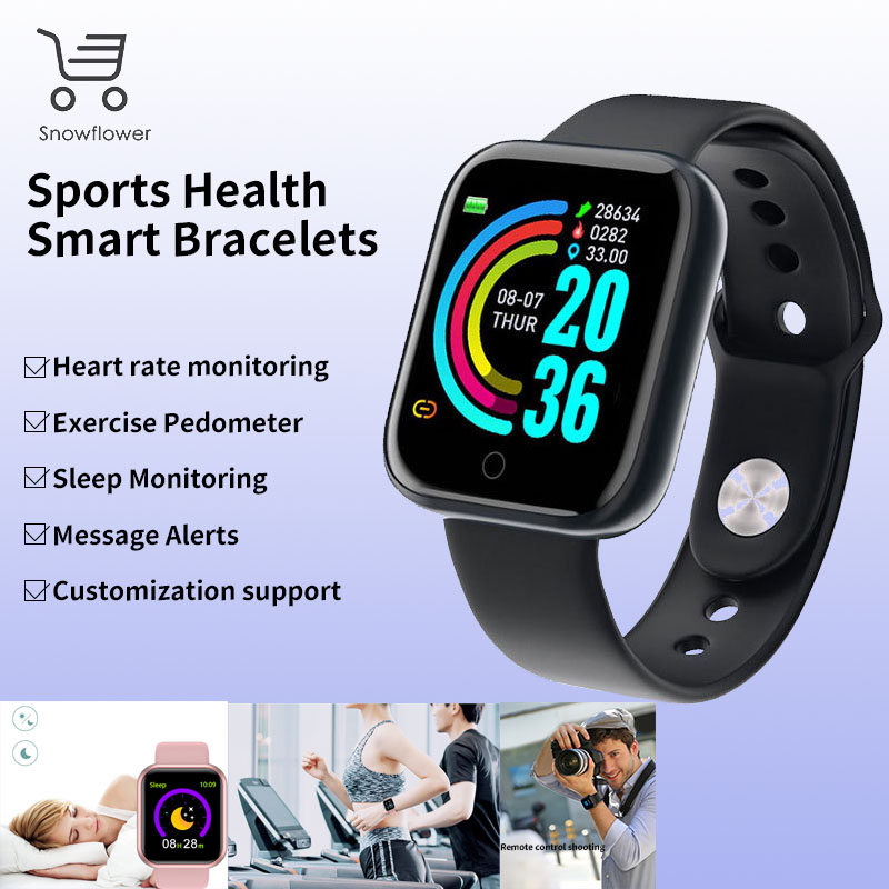Smart Sports Watch Waterproof Full Touch Watch Female Male Children
