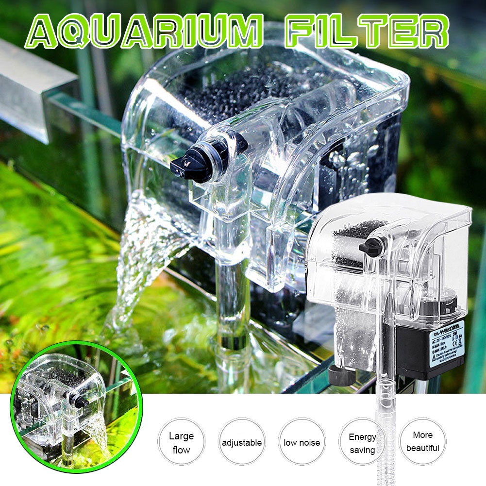 Aquarium Filter Top Water Pumps Oxygen Setup machine Waterfall