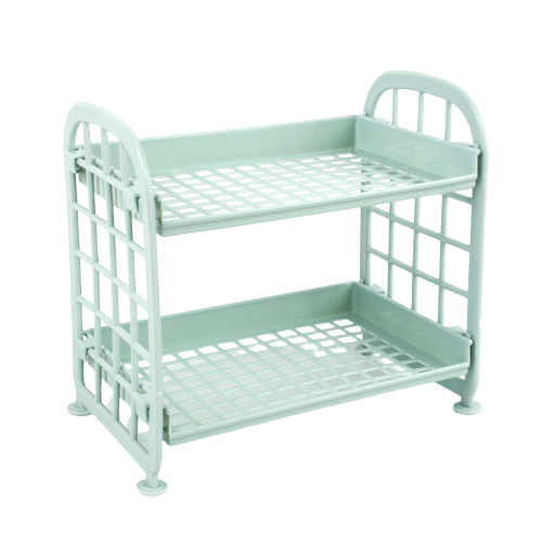 2 Layers Creative Plastic Storage Racks Lazada PH