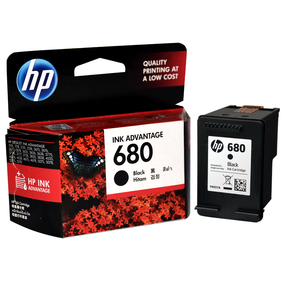 HP 680 Black Original Ink Advantage Cartridge F6V27AA Lazada PH