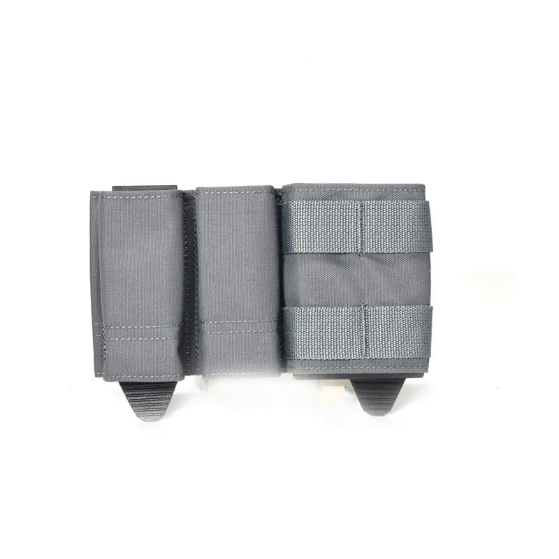 Tactical 5.56 1 2 Side Triple Magazine Pouch Multicam Vest Molle Mag ...