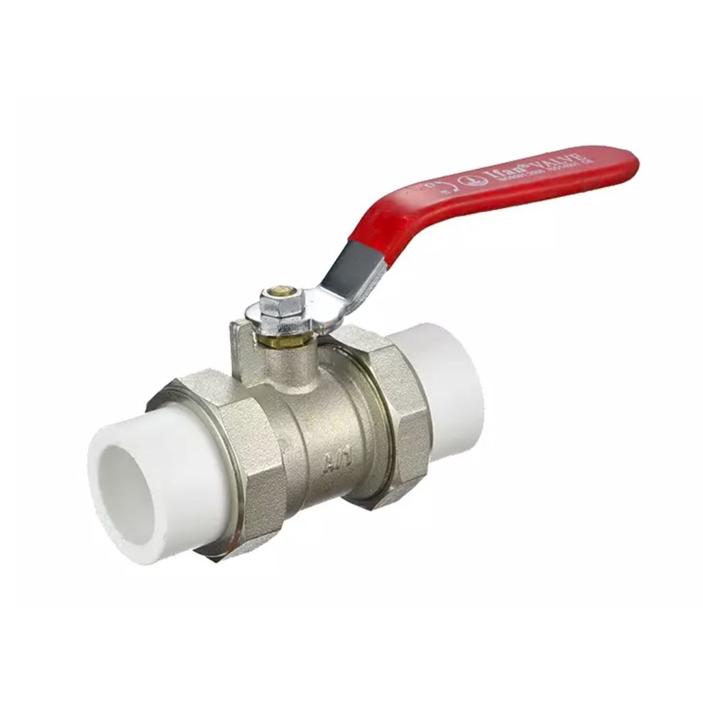 2022♠♂ PPR Fittings Brass Double Union Ball Valve 1/2 3/4 1 Lazada PH