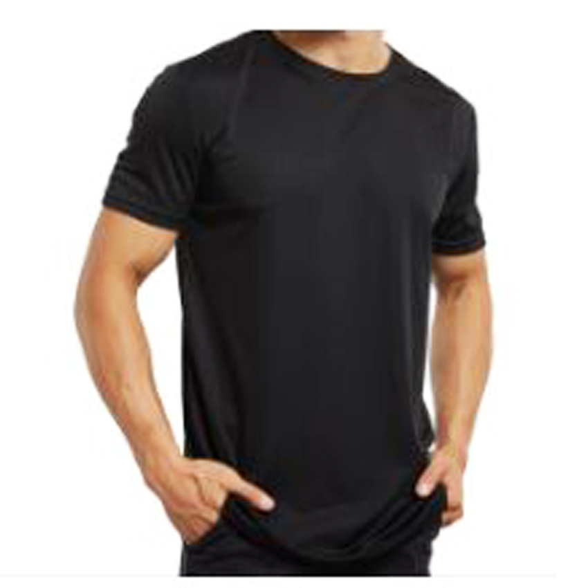 Plain DriFit Men & Women Sports Active T-Shirt Active Dry (Black ...
