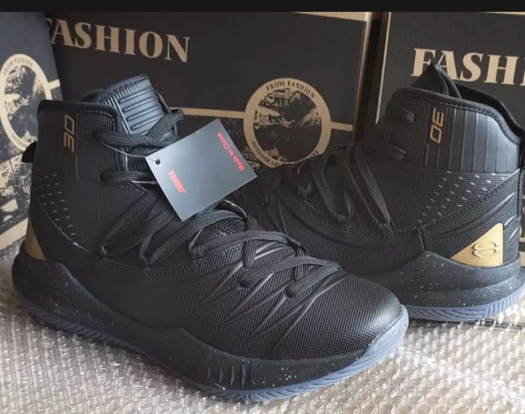 black and gold kids shoes