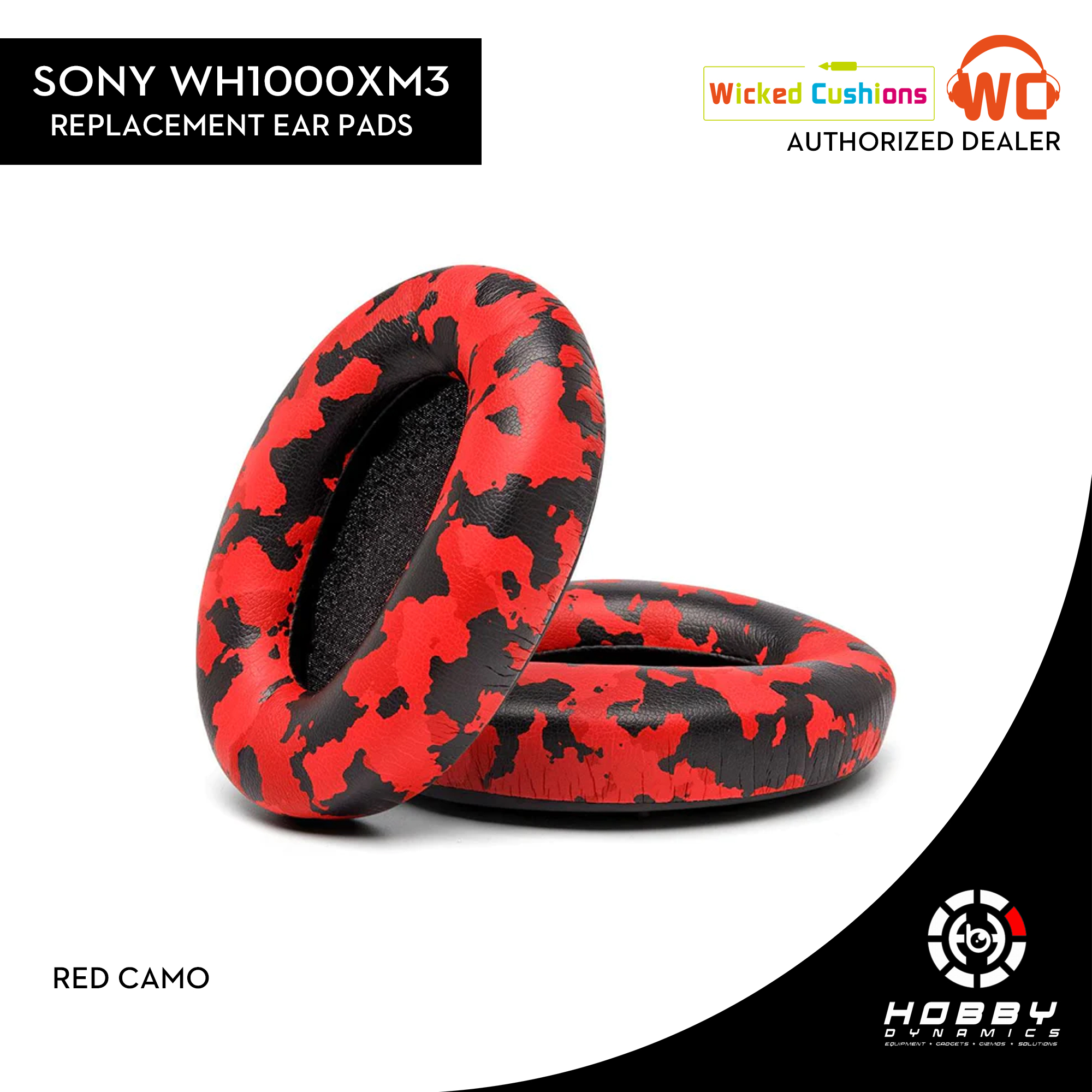 Sony WH1000XM3 Replacement Ear Pads By Wicked Cushions