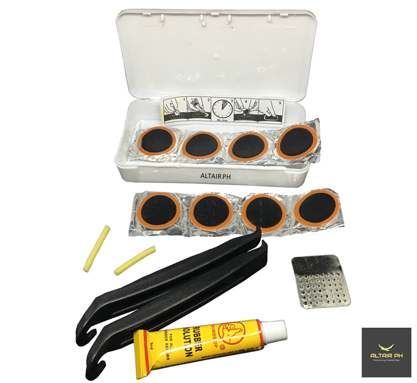 Bicycle Motorcycle Handy Cold Patch Vulcanizing Kit 2 Lazada PH