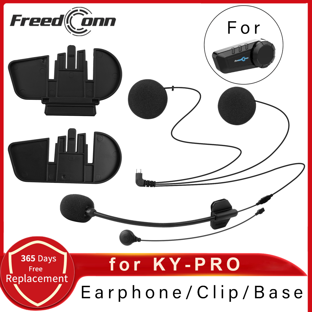 Freedconn for KYPRO Clip Mount Glue Base Bluetooth Helmet Interphone