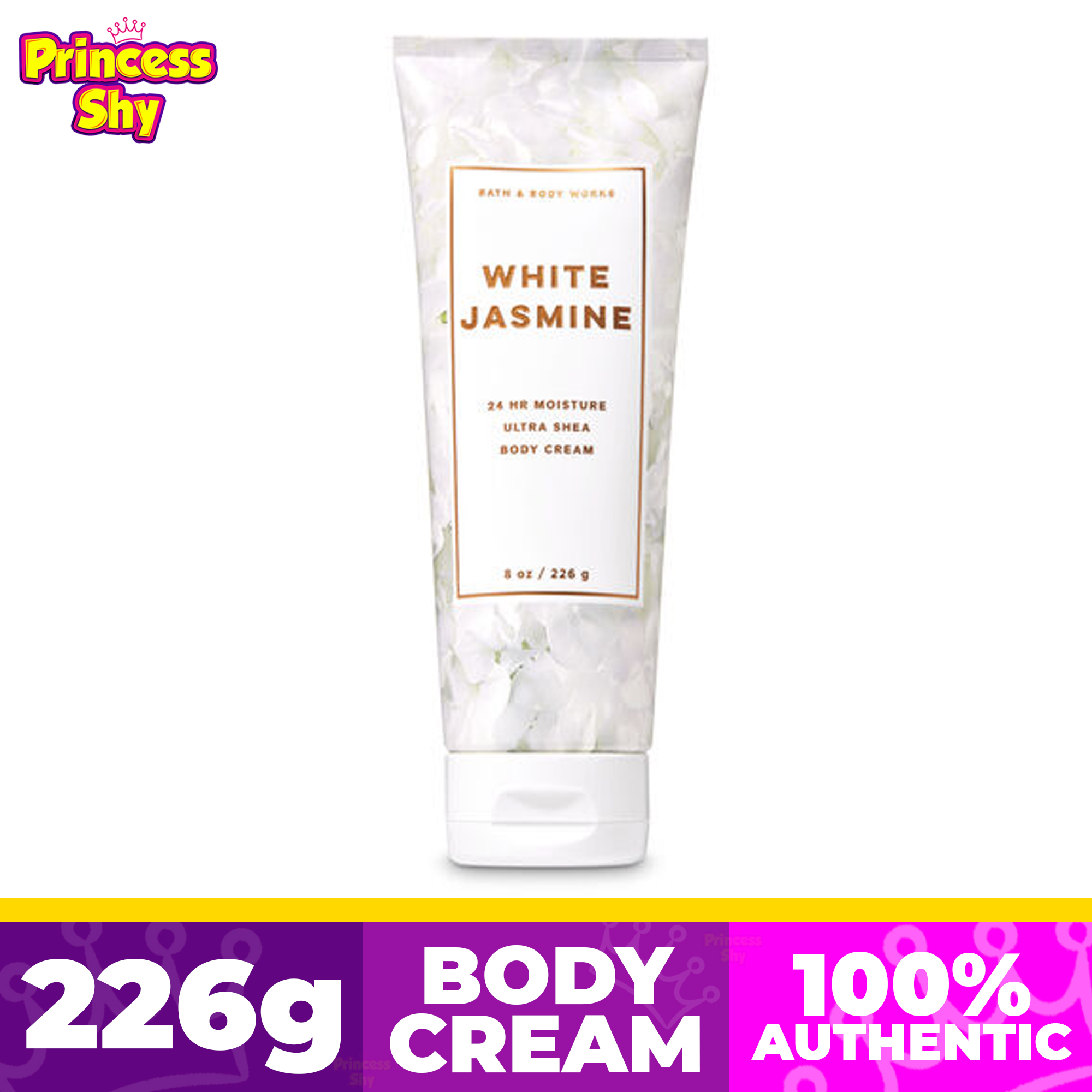 Bath and Body Works White Jasmine 24 hour Moisture Ultra Shea Body