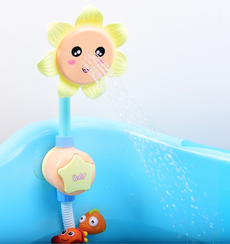 sunflower shower spray baby