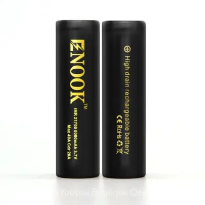 hot Enook 21700 5000mAh 40A Rechargeable 3.7V Battery 100- Legit