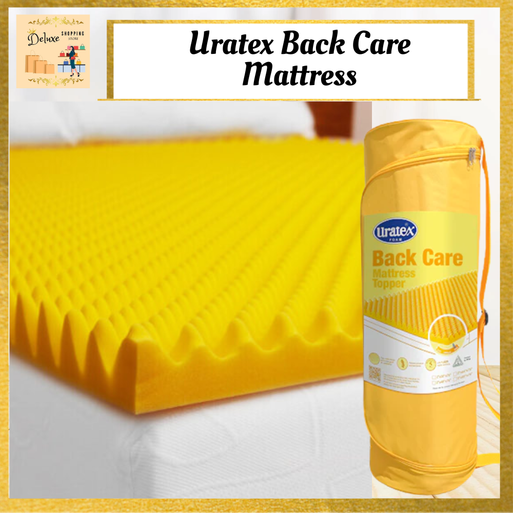 URATEX 100 GENUINE BACK CARE EGG CRATE (YELLOW FIRM FOAM) EGG FOAM