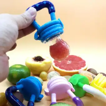 baby teether fruit pacifier