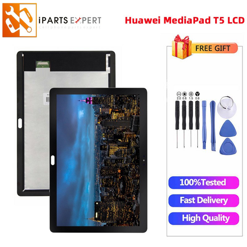 10.1 Original Lcd For Huawei MediaPad T5 AGS2-L09 AGS2-W09 AGS2-L03  AGS2-W19 LCD Display Touch Screen Digitizer Assembly