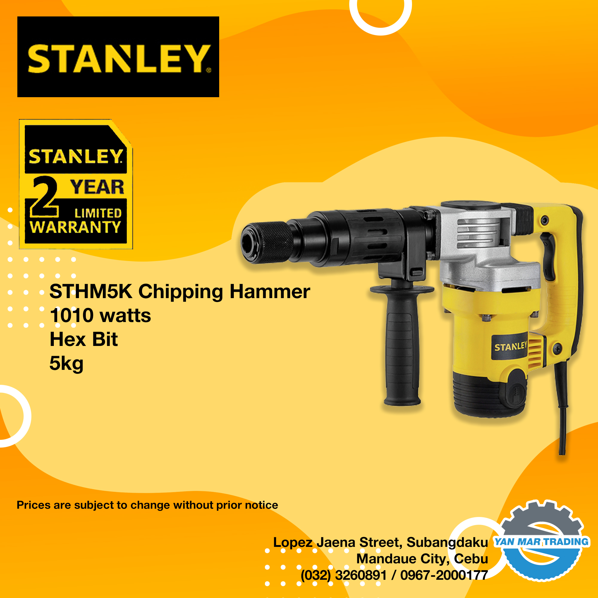 Stanley STHM5K Chipping Hammer | Lazada PH