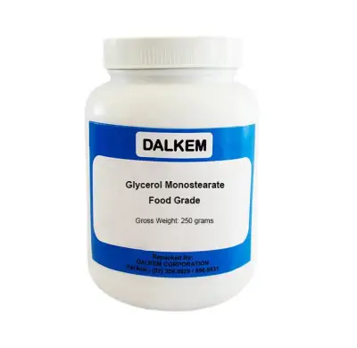 Dalkem Glycerol Monostearate GMS Food Grade 250 grams