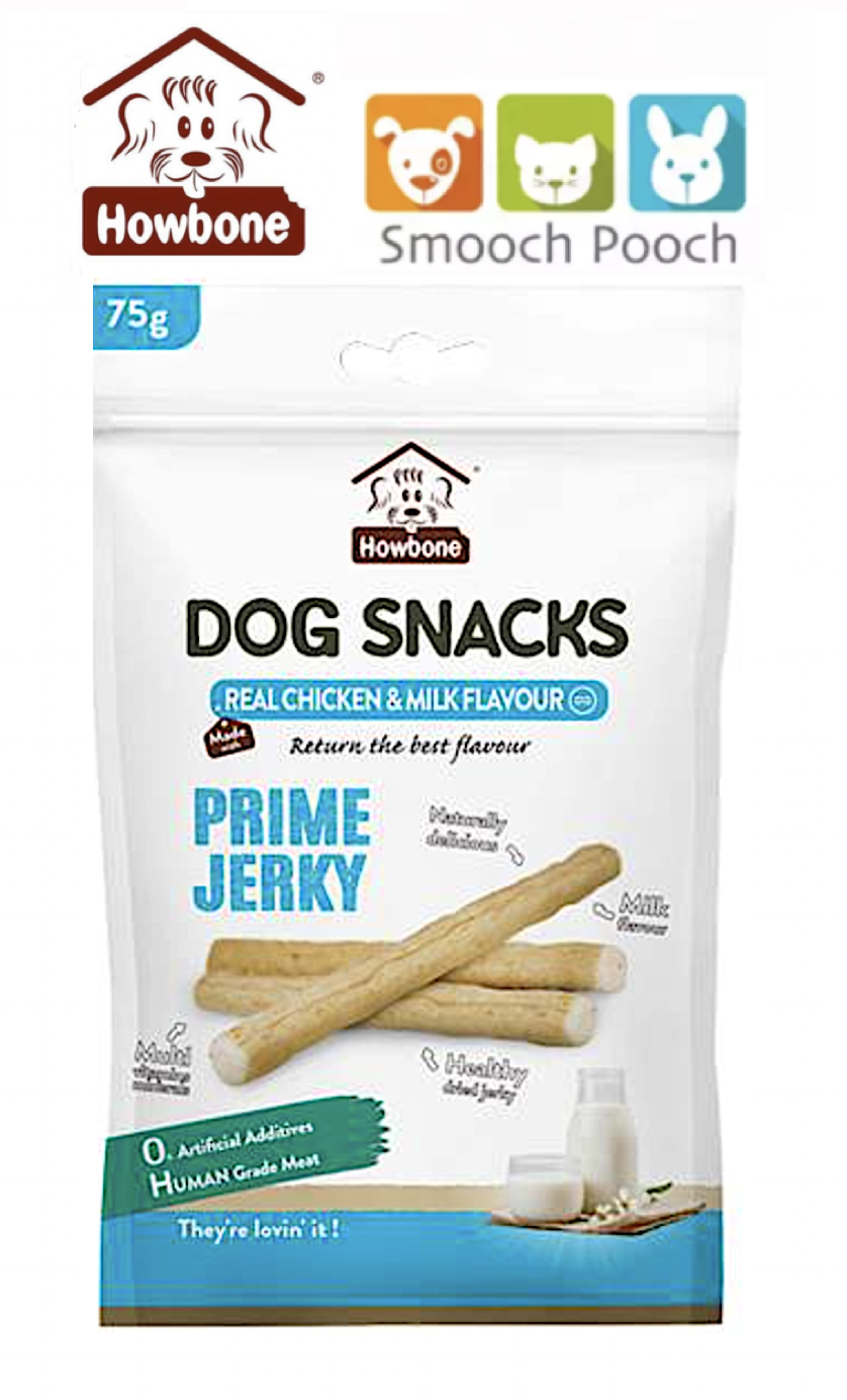 Howbone Prime Jerky Snack Dog TREATS 75 grams (1 pouch) Lazada PH