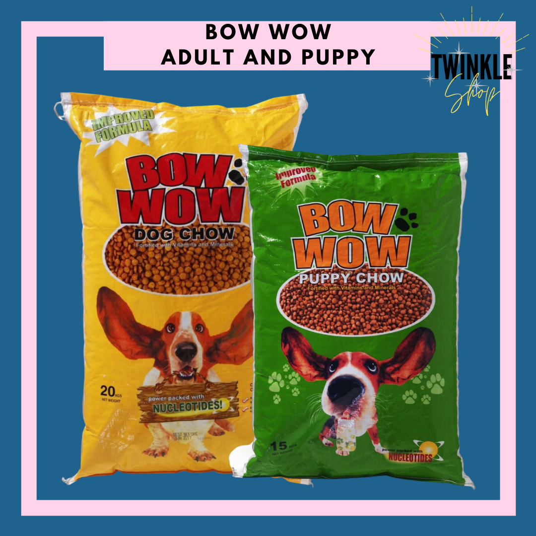 bow wow dog food puppy