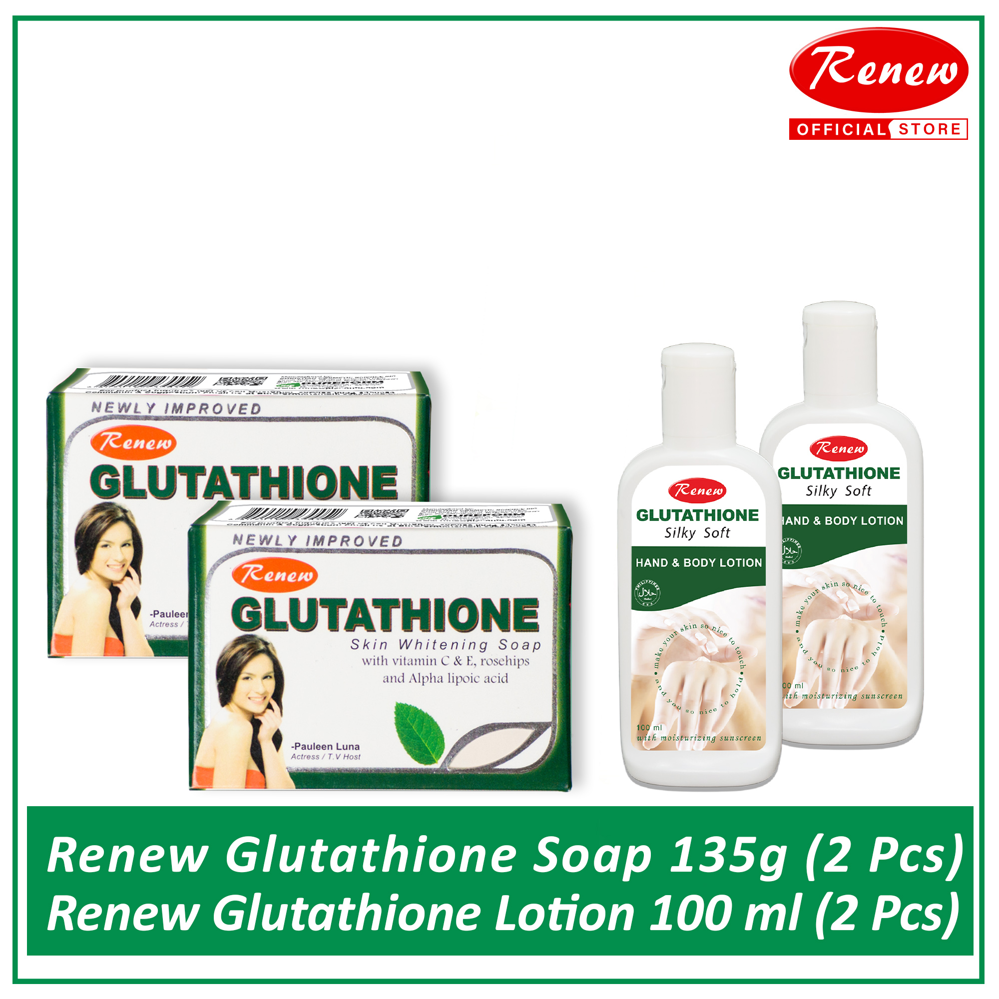 total glutathione test labcorp Renew Glutathione Soap 2 pcs & Renew Glutathione Lotion 2 pcs Whitening  Anti-Aging Skin Care - Lazada