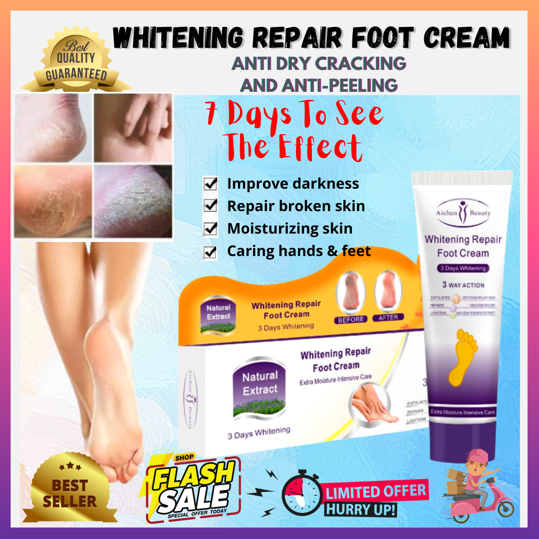 💯 AICHUN Whitening Repair Foot Care Cream VERY AUTHENTIC SAFE GUARANTED