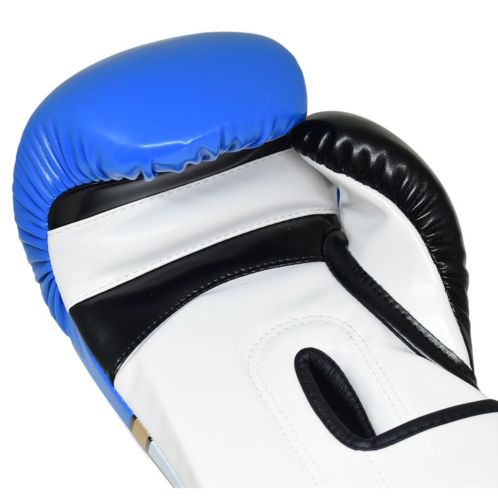 Bulls Professional Classic Boxing Gloves Blue/White Boxing Gloves