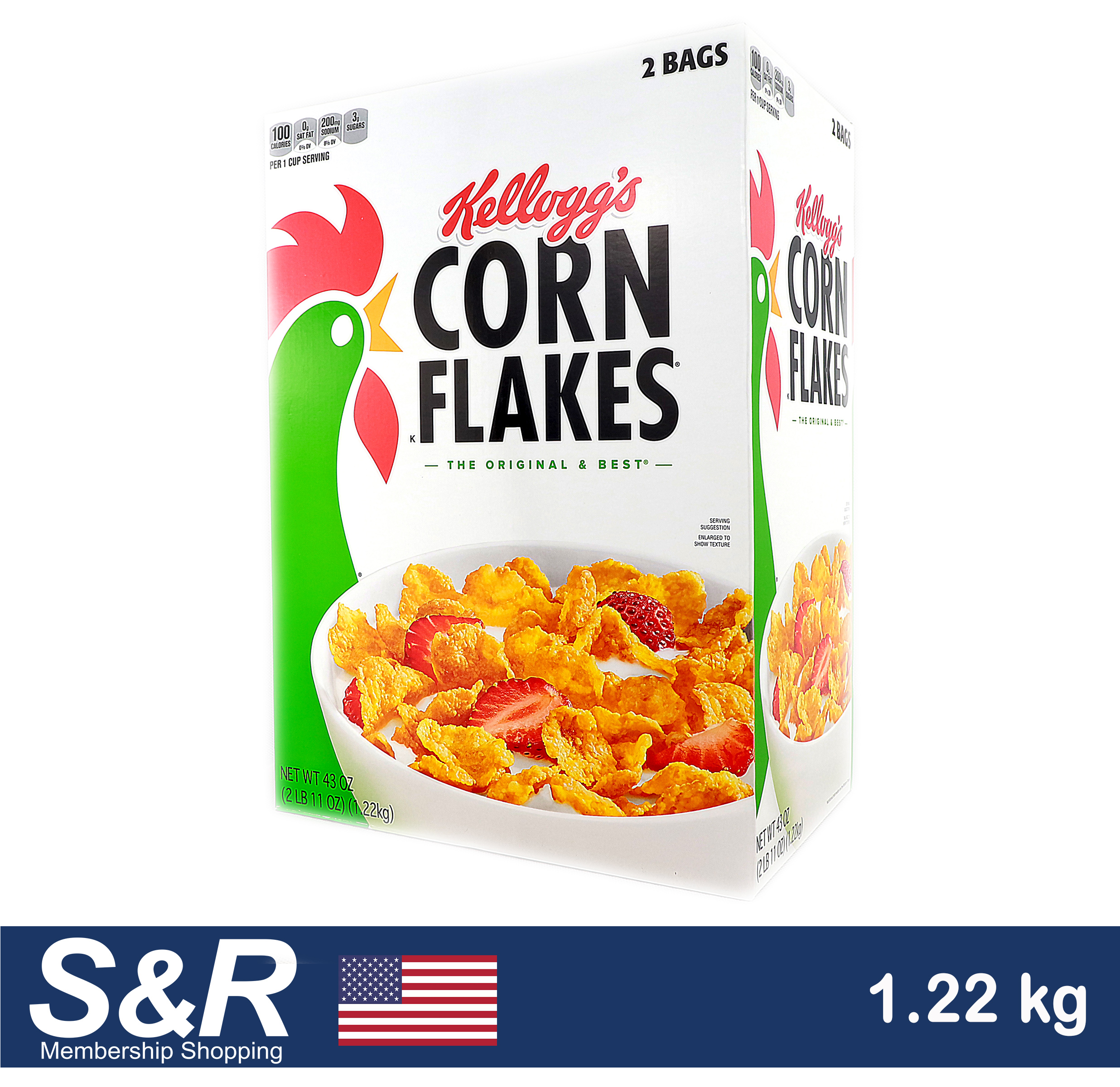 Kellogg's Corn Flakes Cereal review and price