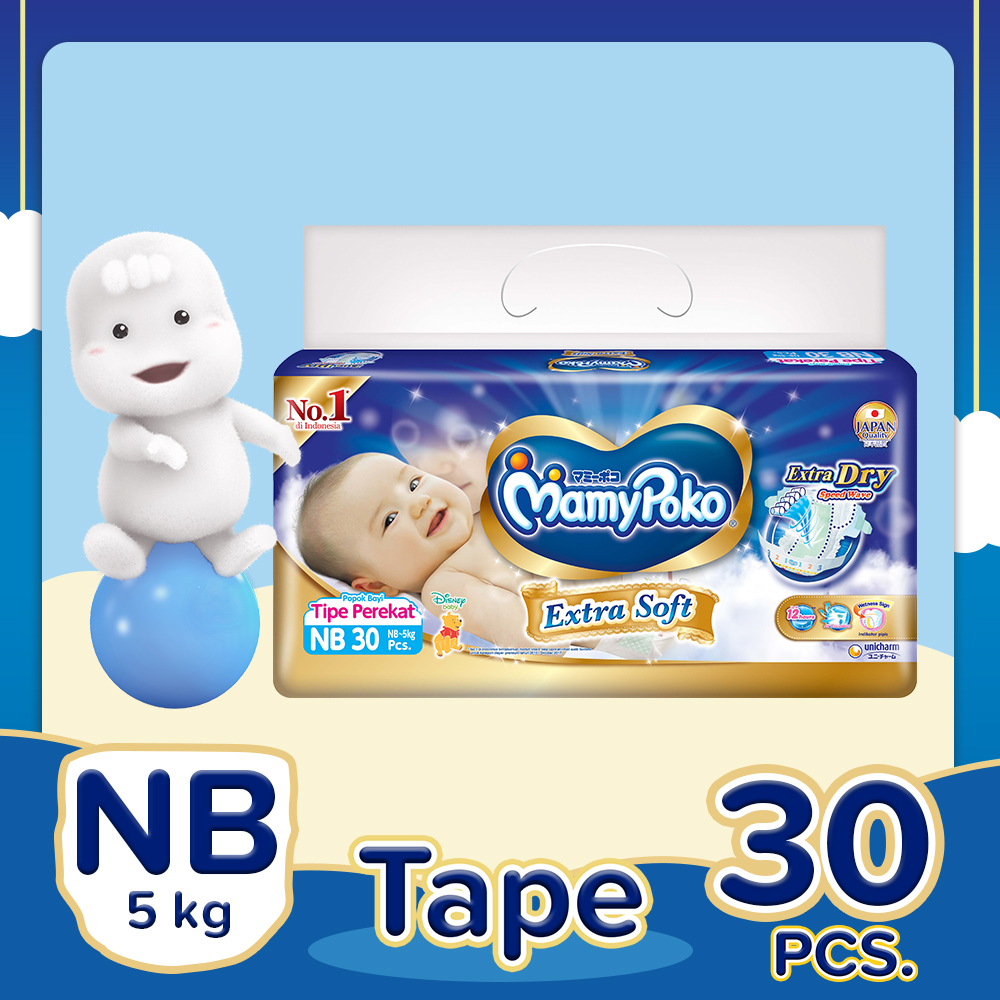 mamypoko extra soft newborn
