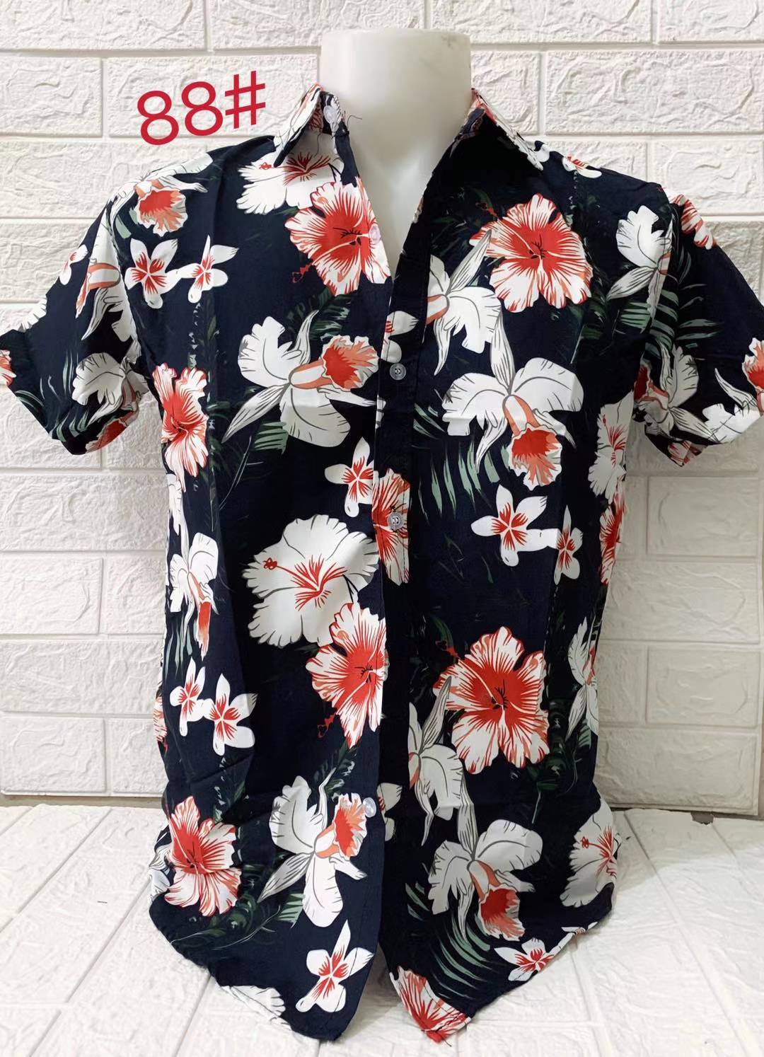 VTS Floral polo shirt unisex | Lazada PH