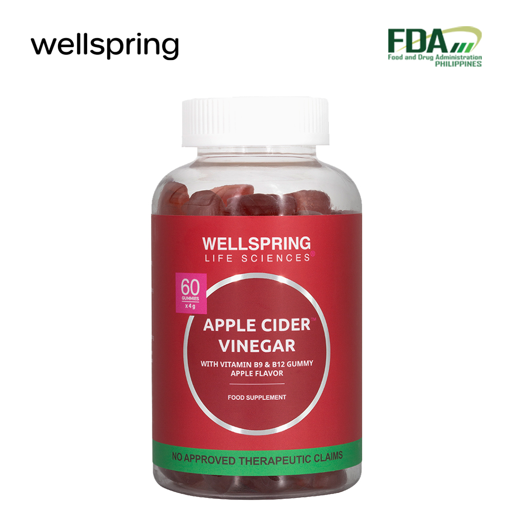 Wellspring Apple Cider Vinegar Gummies Acv Gummies For Weight Loss Lazada Ph