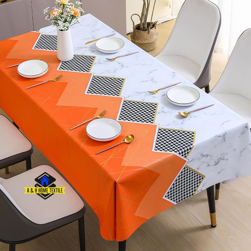 MANTEL/PVC leather print tablecloth Dining table oilcloth waterproof