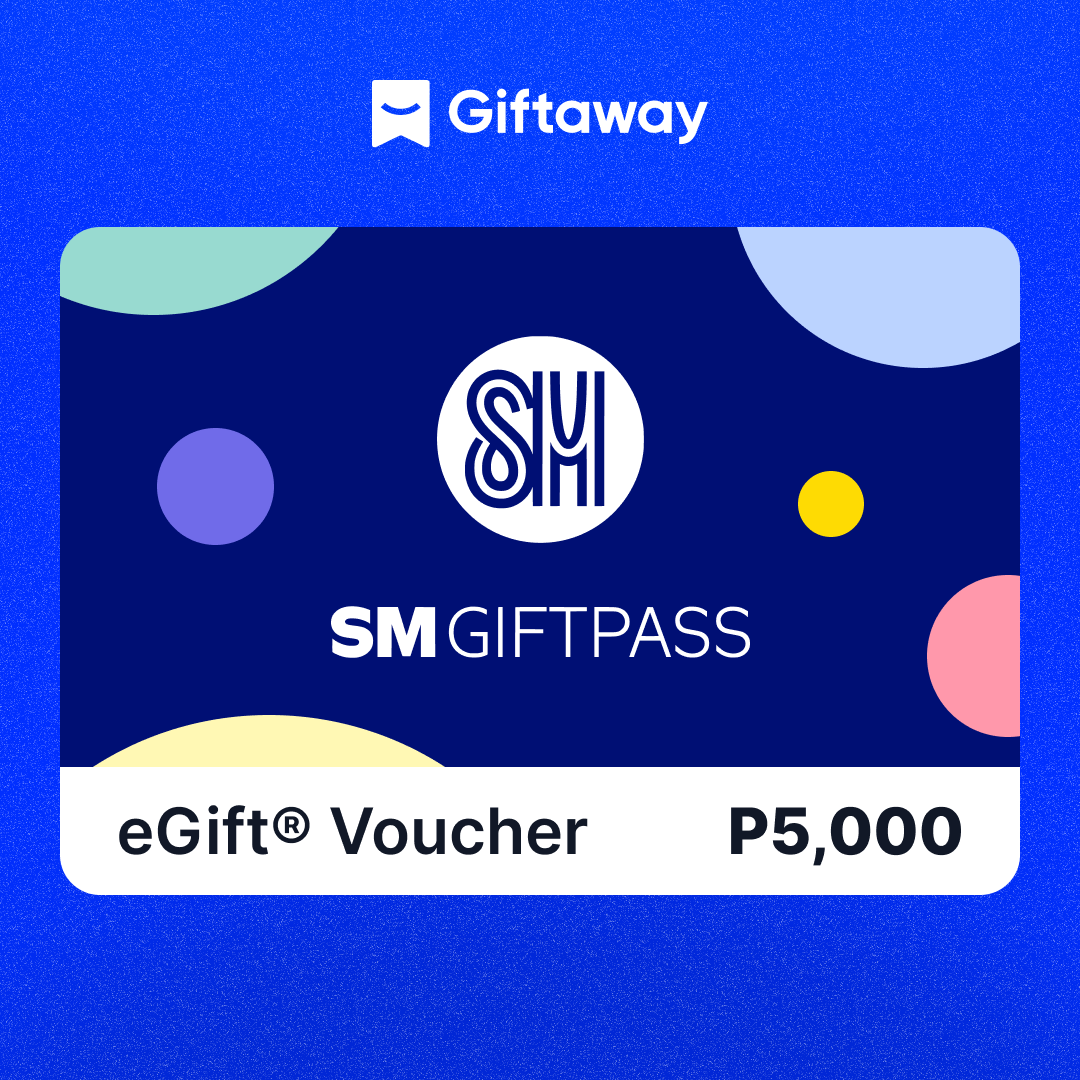 SM Gift Pass P5000 eGift Egift Card For Sm Stores Local Supplier