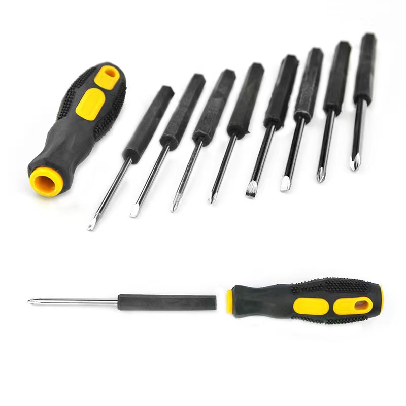 8PCS SET screwdriver tool Insulated Screw Driver Bit Magnetic Slotted ...