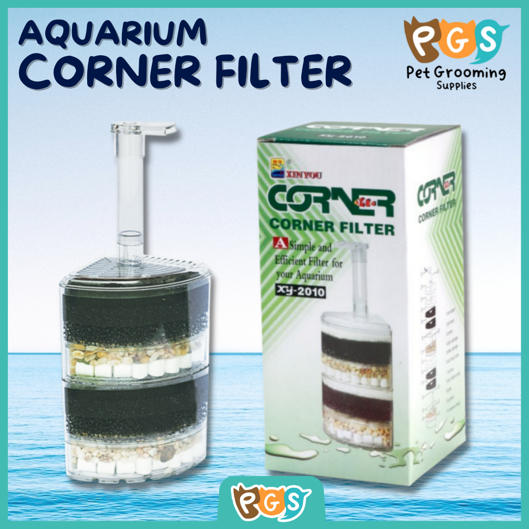 【Petcher】Aquarium Corner Filter Double Layer XY 2010 Aquarium Corner ...